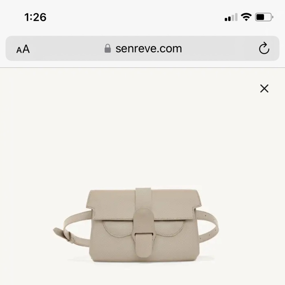 Senreve crossbody/belt bag